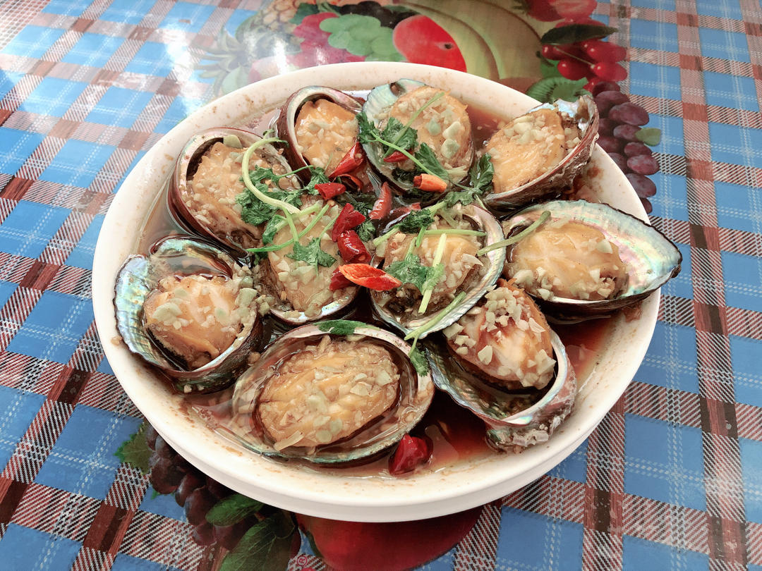 百吃不厌清蒸鲍鱼