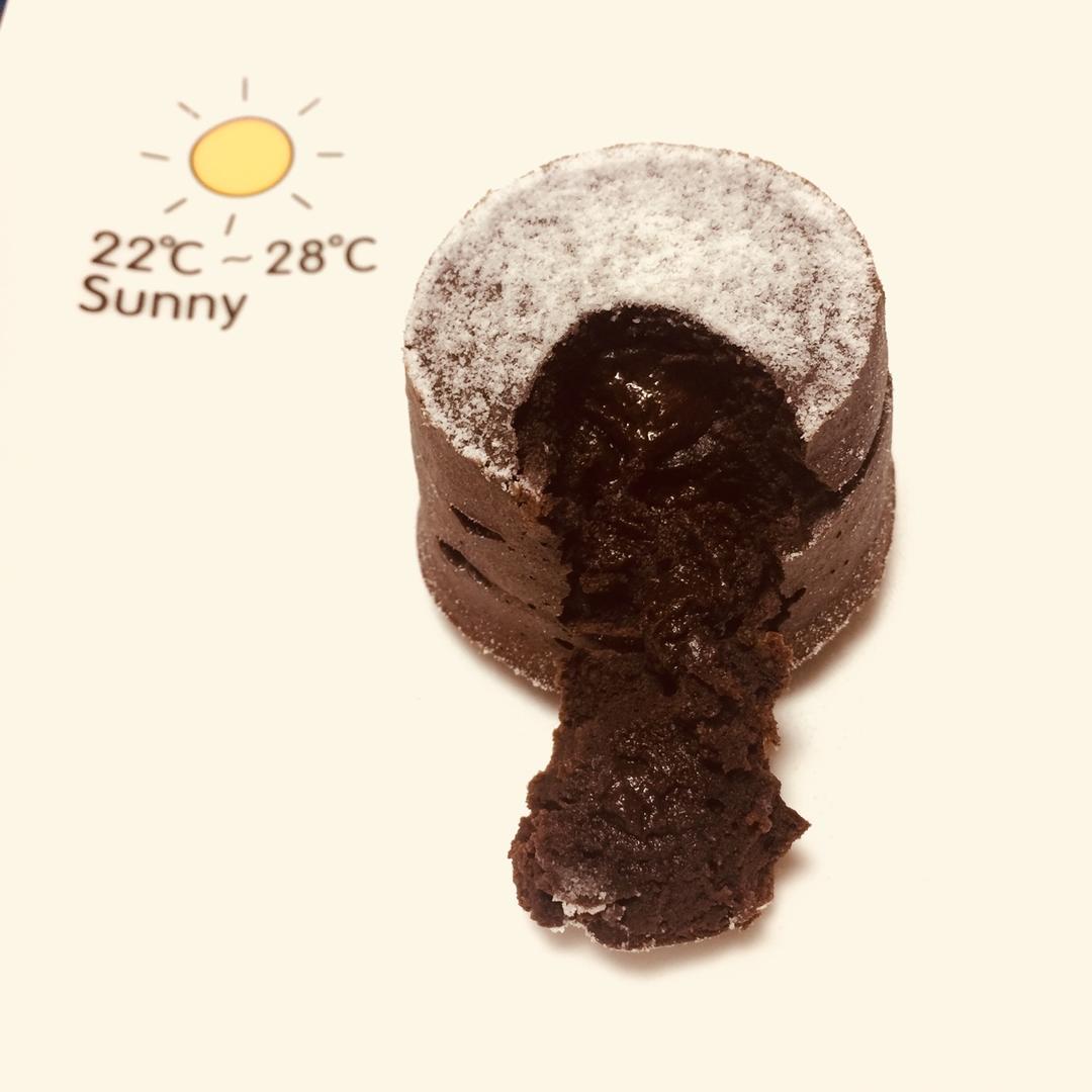 熔岩巧克力蛋糕