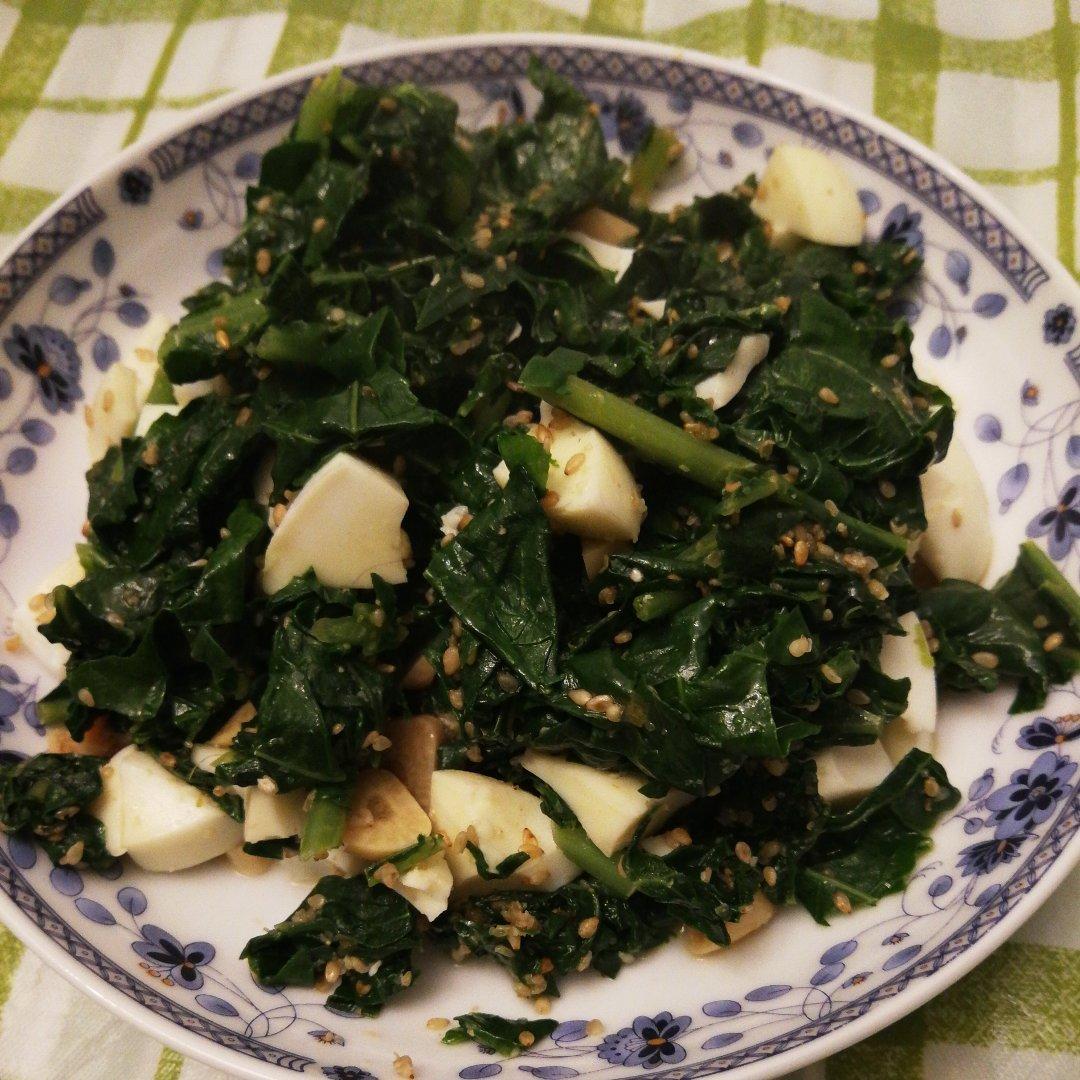 芝麻炒羽衣甘蓝（Sesame Kale）