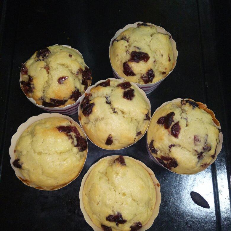 少女心的香蕉蔓越莓玛芬