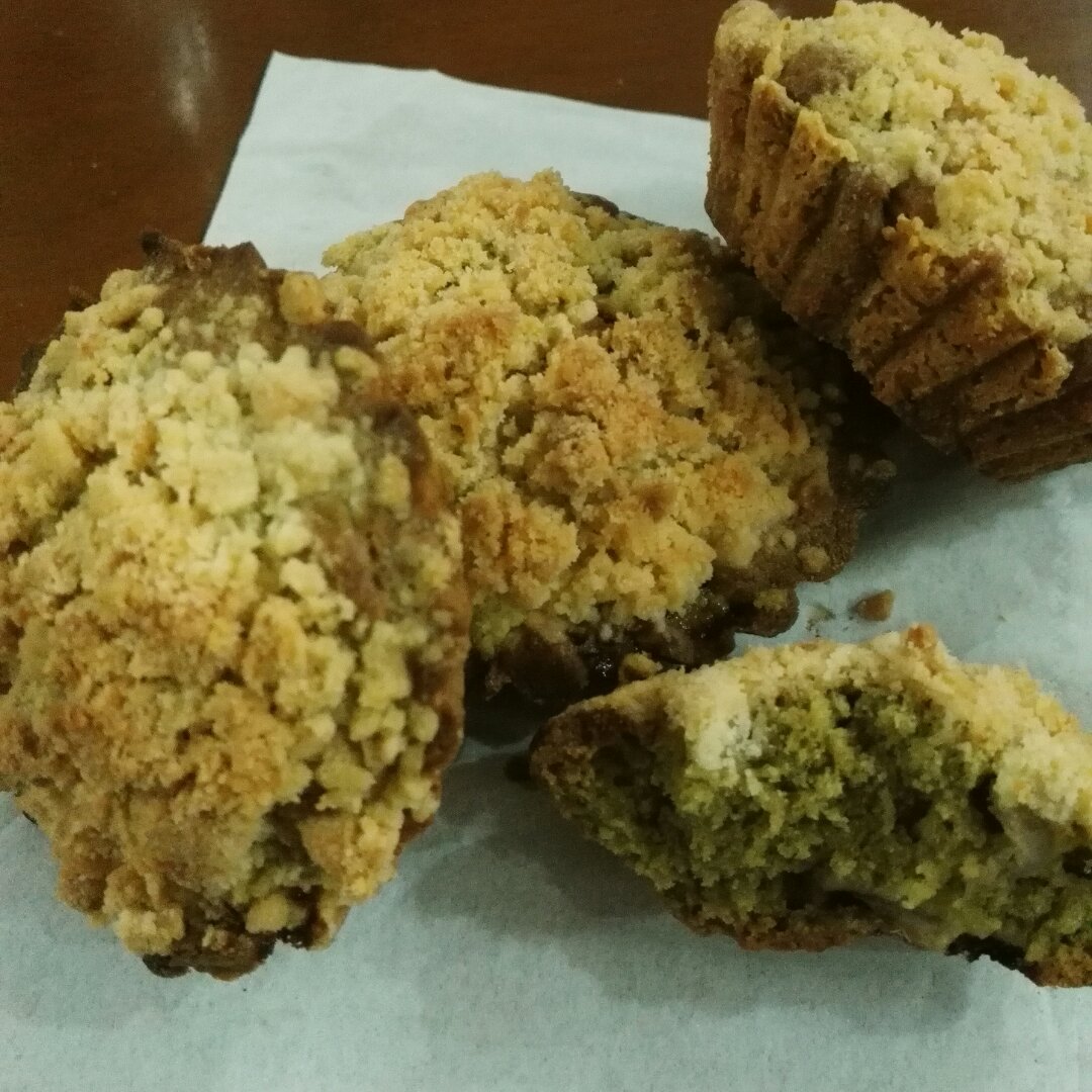抹茶菠萝酥蛋糕