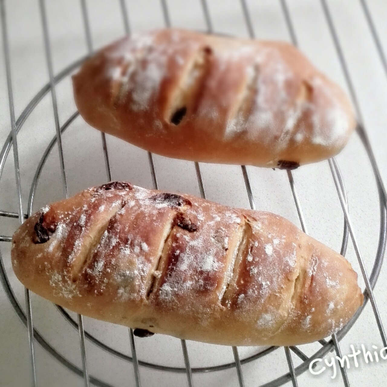 全麦红糖桂圆软欧包