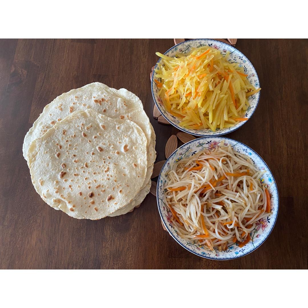 春饼的做法（北方习俗吃的摊春饼）