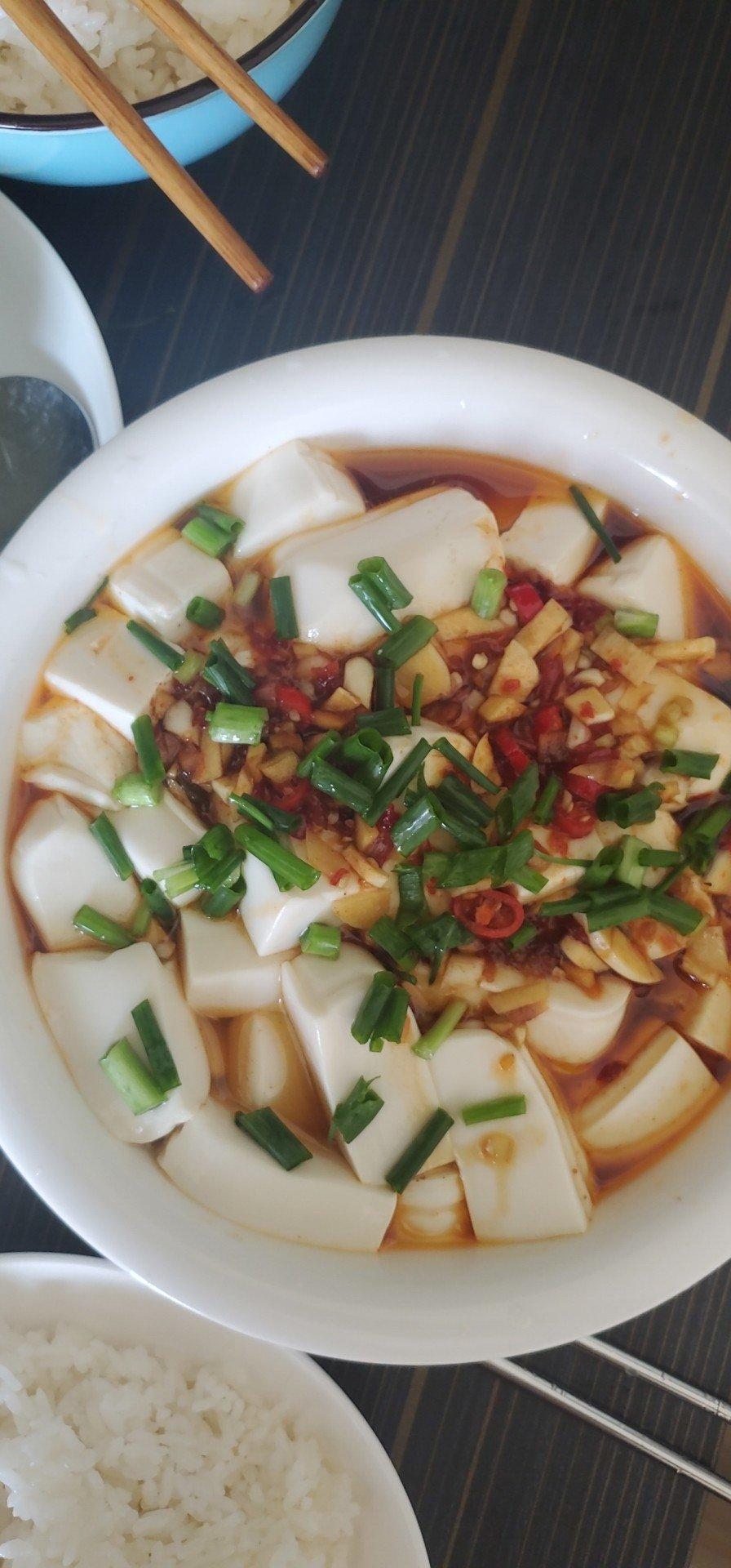 凉拌豆腐/小葱拌豆腐