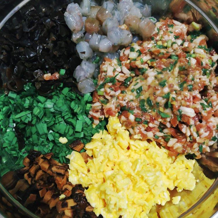 island3做的三鲜水饺三鲜馅饺子