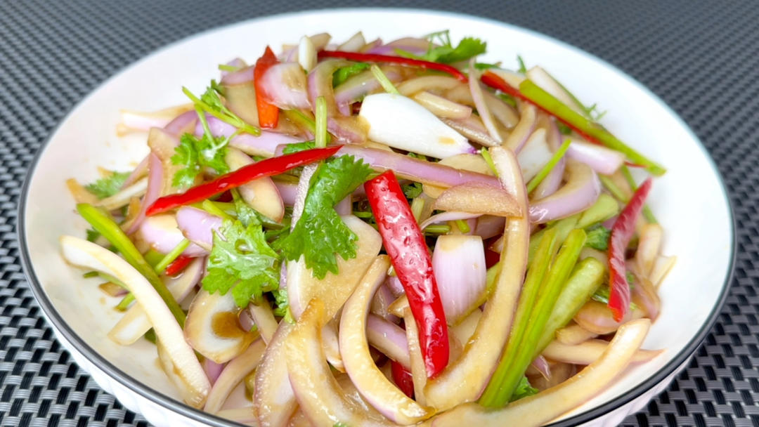 开胃下饭的凉拌洋葱丝