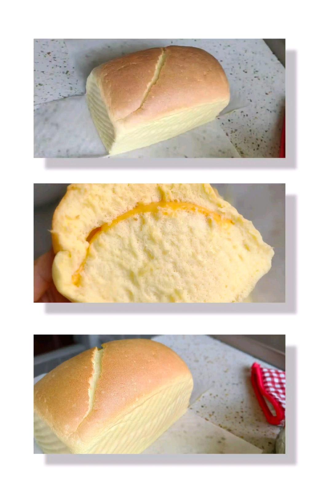 堪比柯基屁股
爆浆芝士🧀古早蛋糕