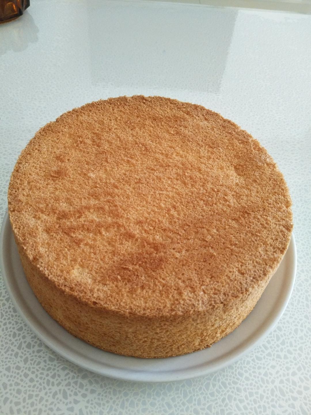 8寸戚风蛋糕（改良君之配方）#皮黑森林#