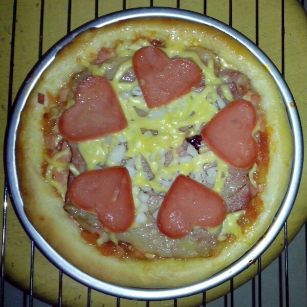 金枪鱼火腿pizza