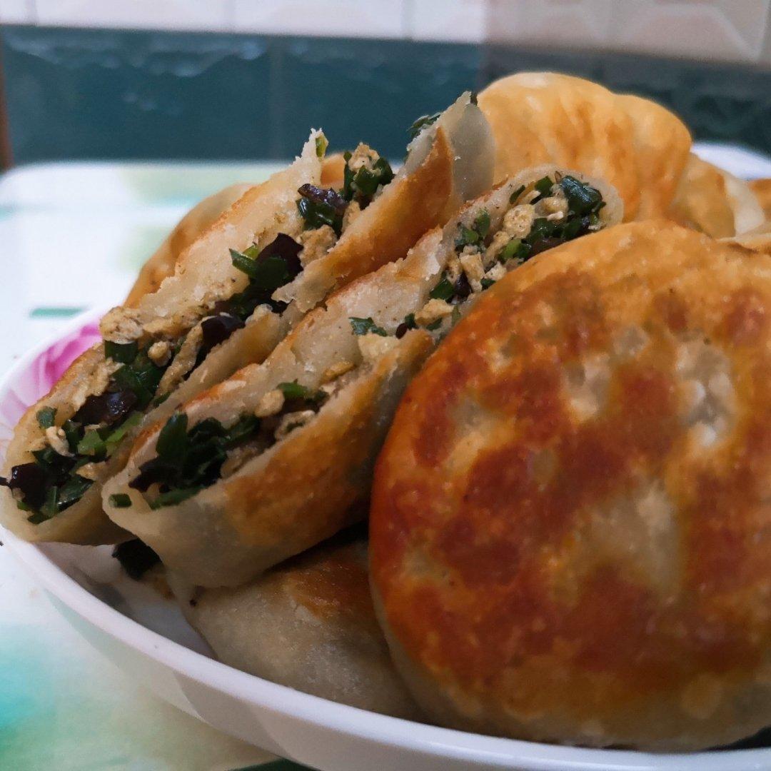 皮薄馅大～韭菜鸡蛋饼