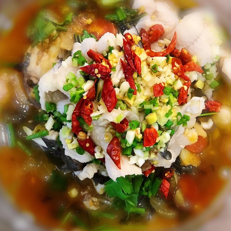 创新酸菜鱼（鱼片嫩滑有弹性）