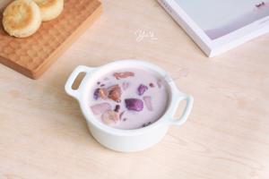 【北鼎即食花胶食谱】红豆莲子炖花胶牛奶芋圆的做法 步骤8