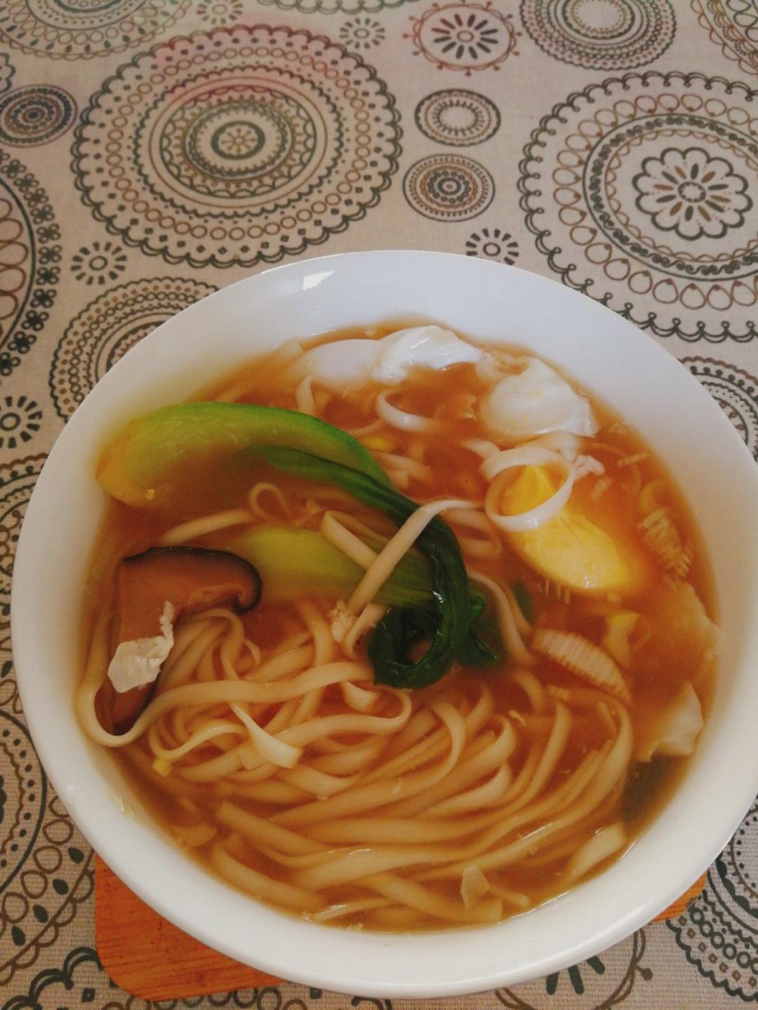 快手早餐之元气清汤面