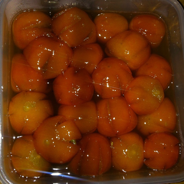 冰糖渍金桔