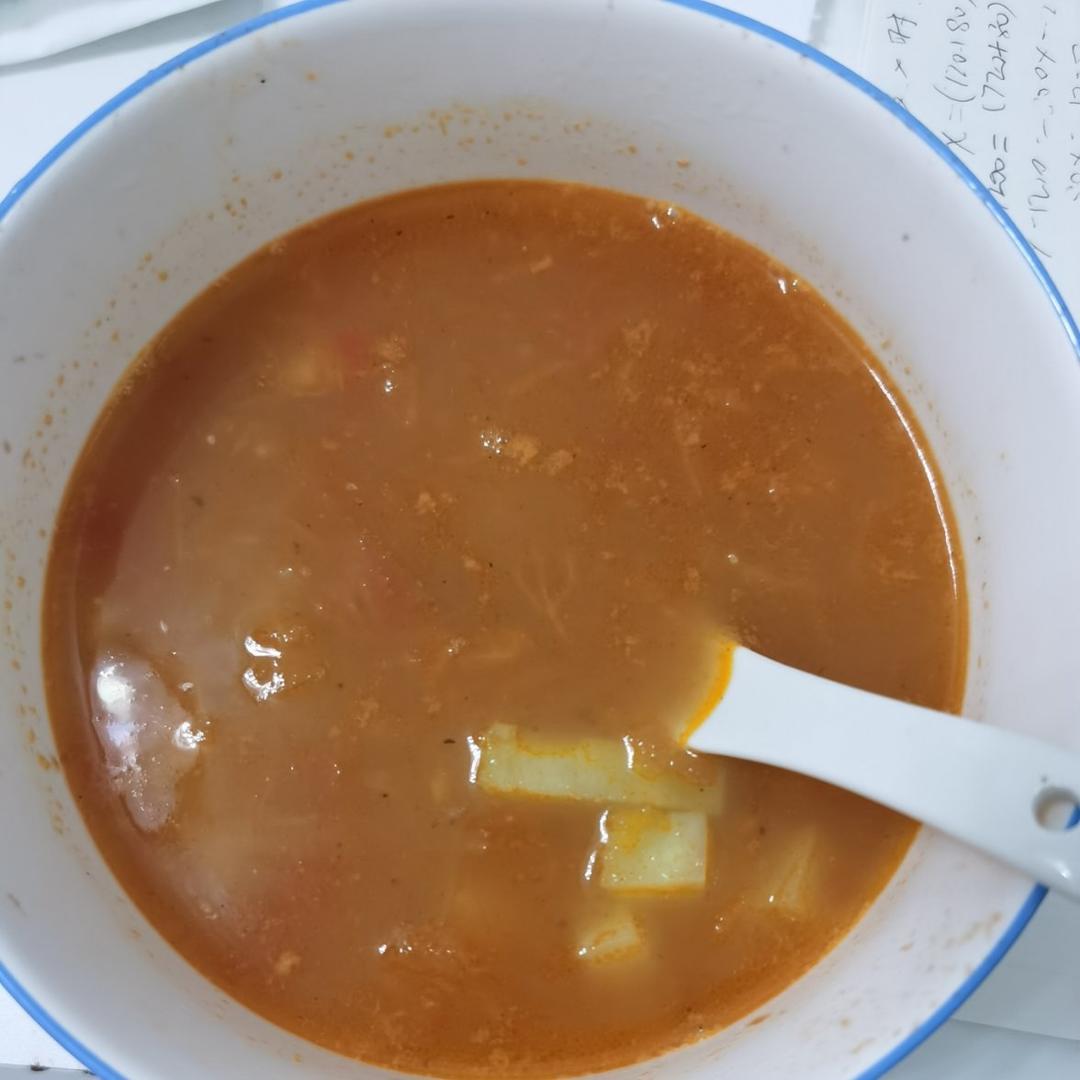 超级浓超好喝的番茄土豆汤
