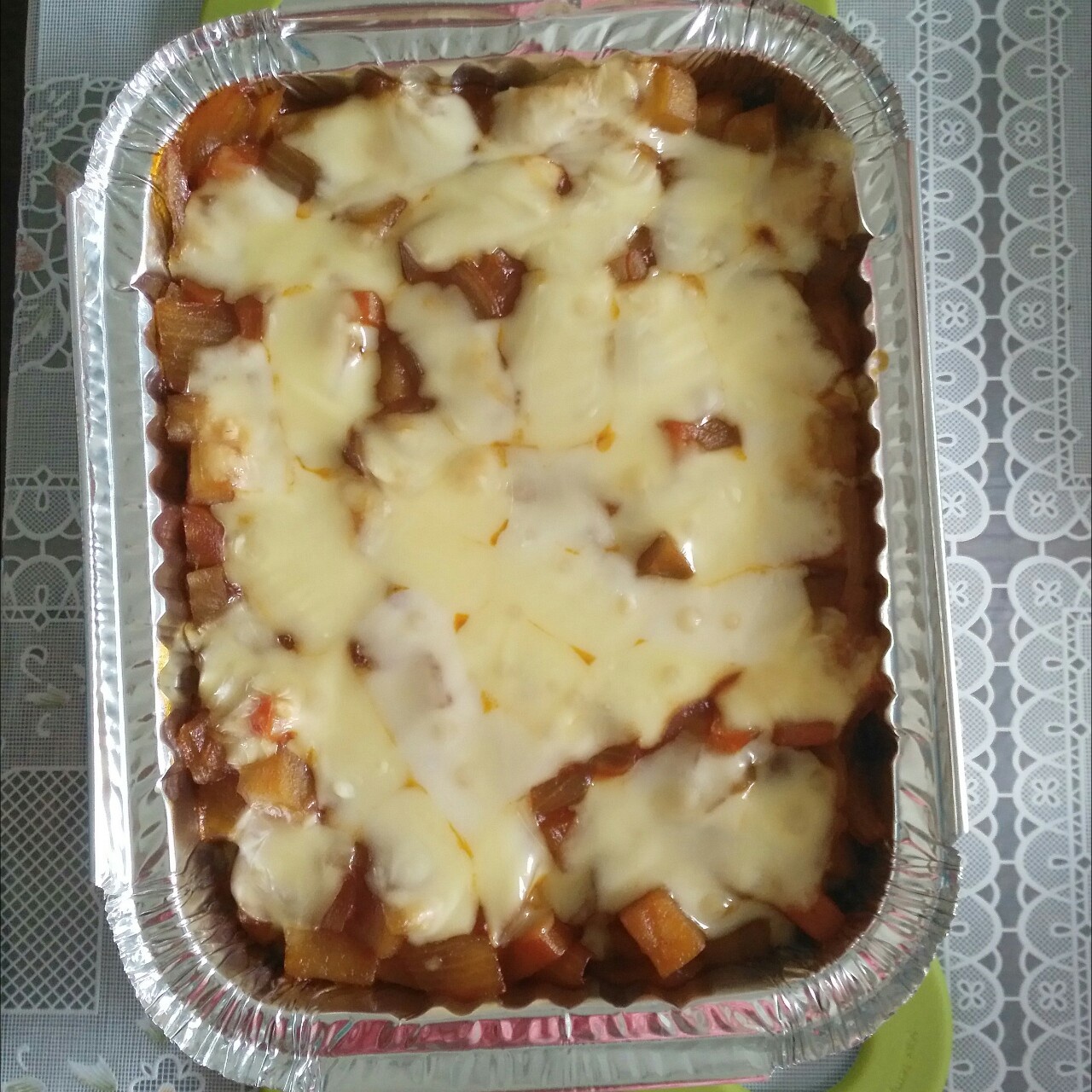 番茄鸡肉浓情焗饭【两人份】
