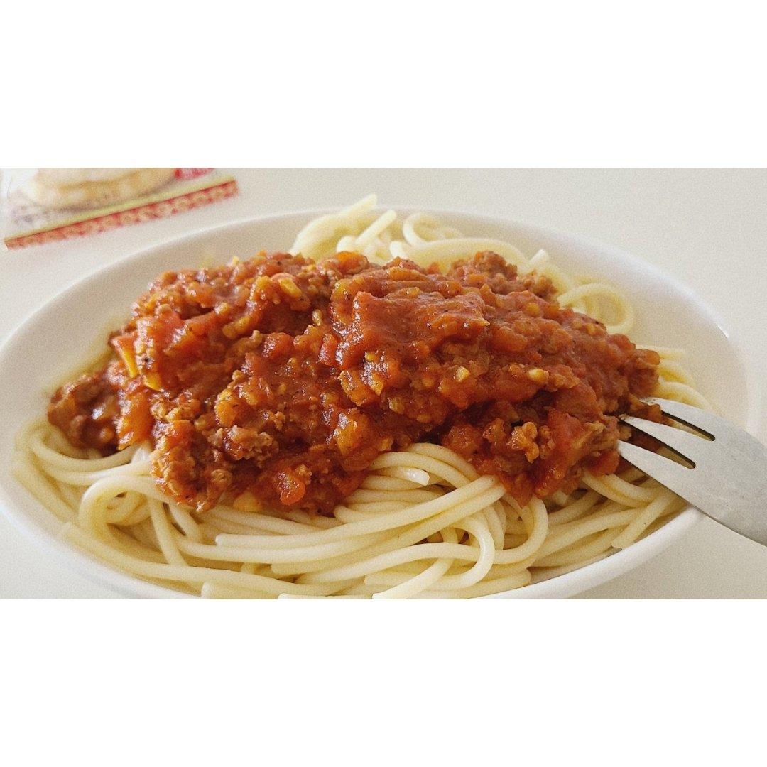 番茄肉酱意面