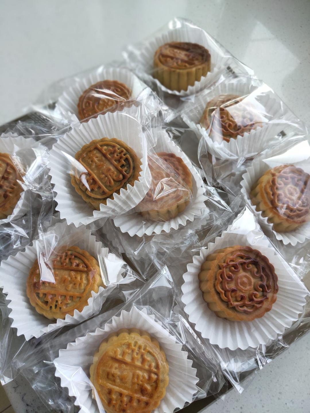 超有营养的枣泥核桃月饼