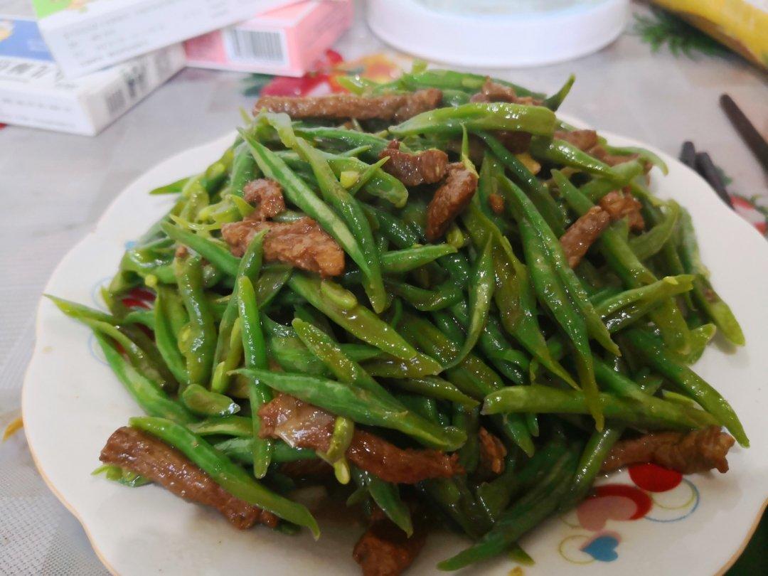 豆角丝炒肉