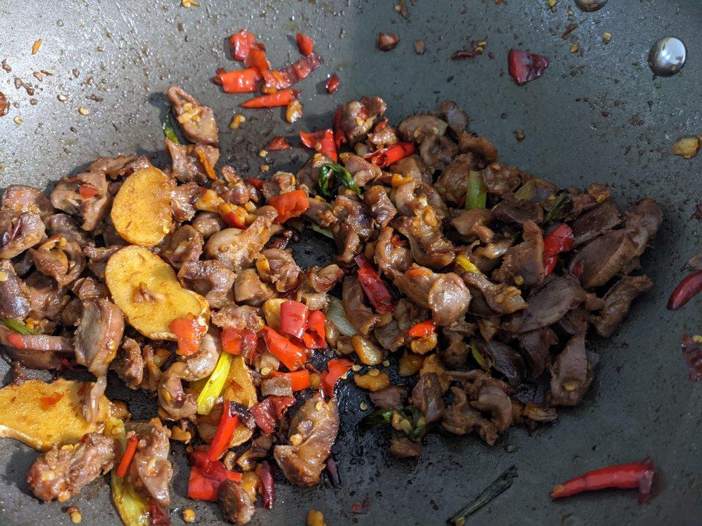 湖南口味香辣鸡胗