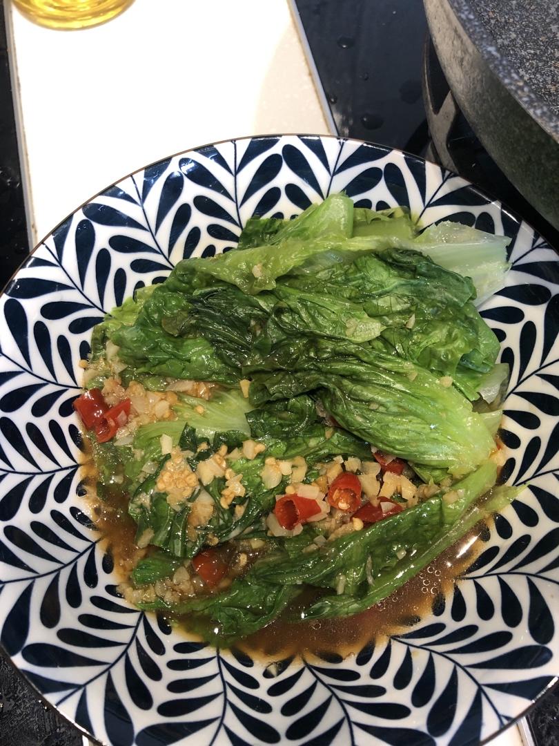 低脂蚝油生菜