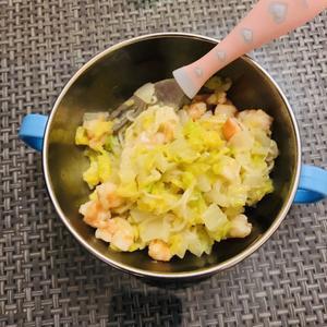宝宝辅食-白菜虾面的做法 步骤9
