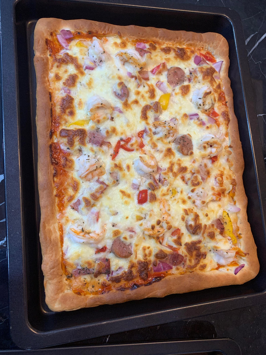 自制厚底披萨面饼