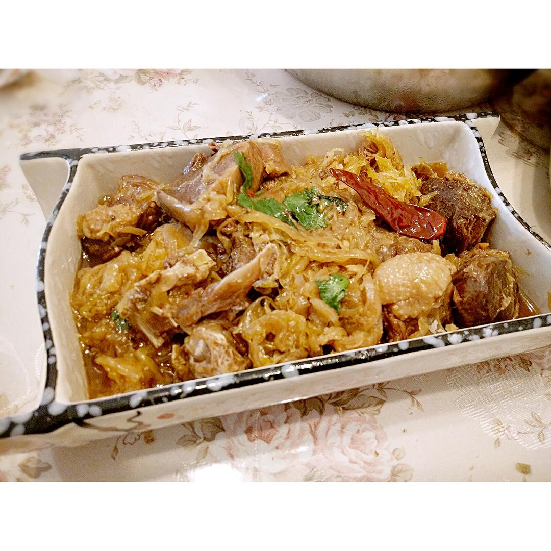 大鹅炖酸菜