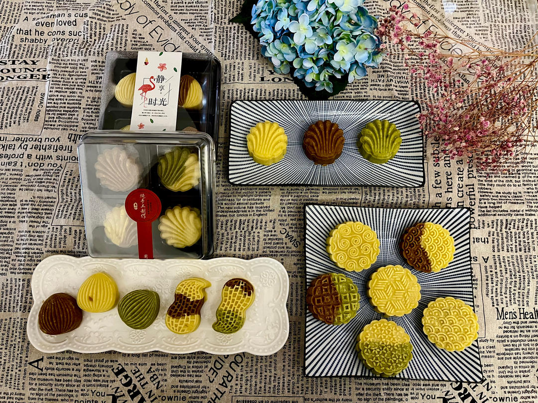 超简单零失败绿豆糕👩🏻‍🍳