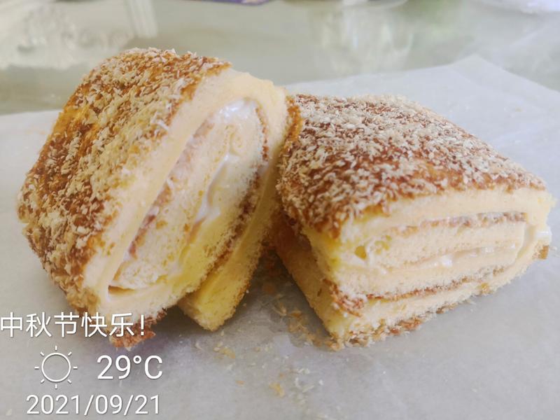 纯奶手撕吐司的做法 步骤1