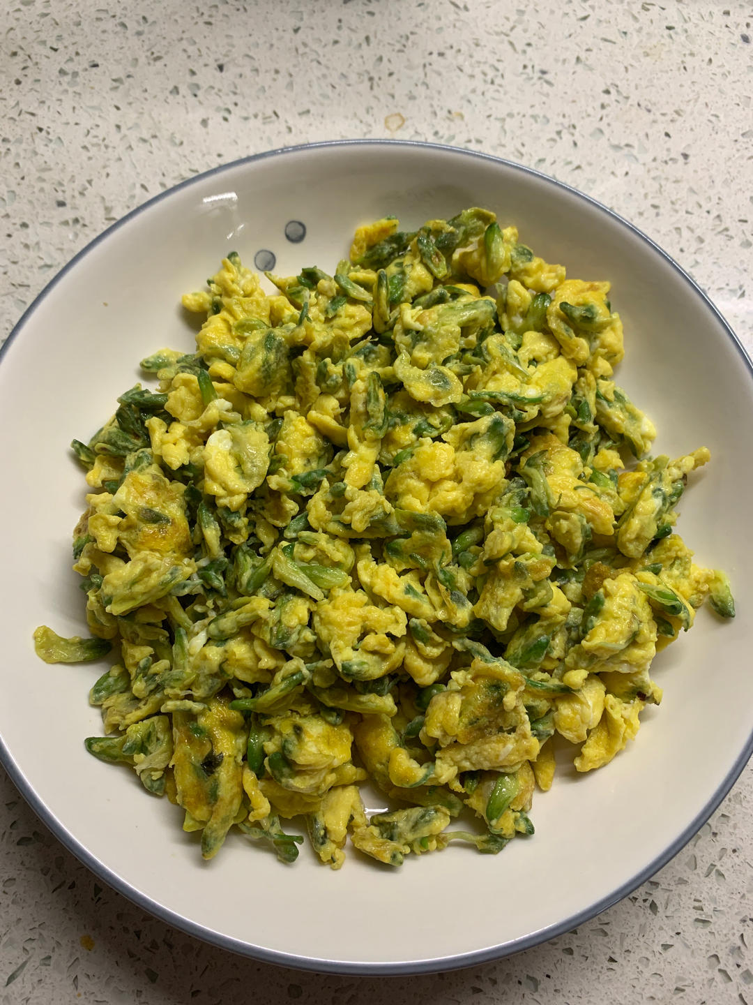 春日限定槐花炒鸡蛋