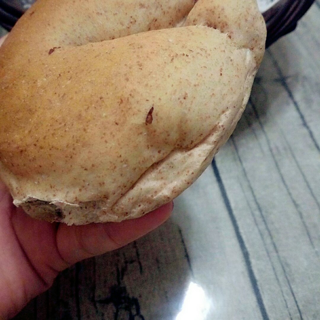 麦麸红豆小面包