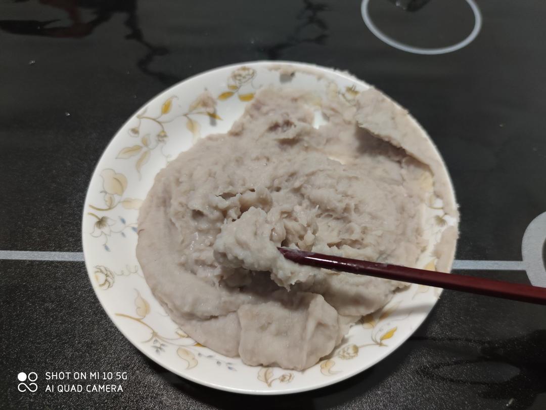 低卡路里懒人做法芋泥