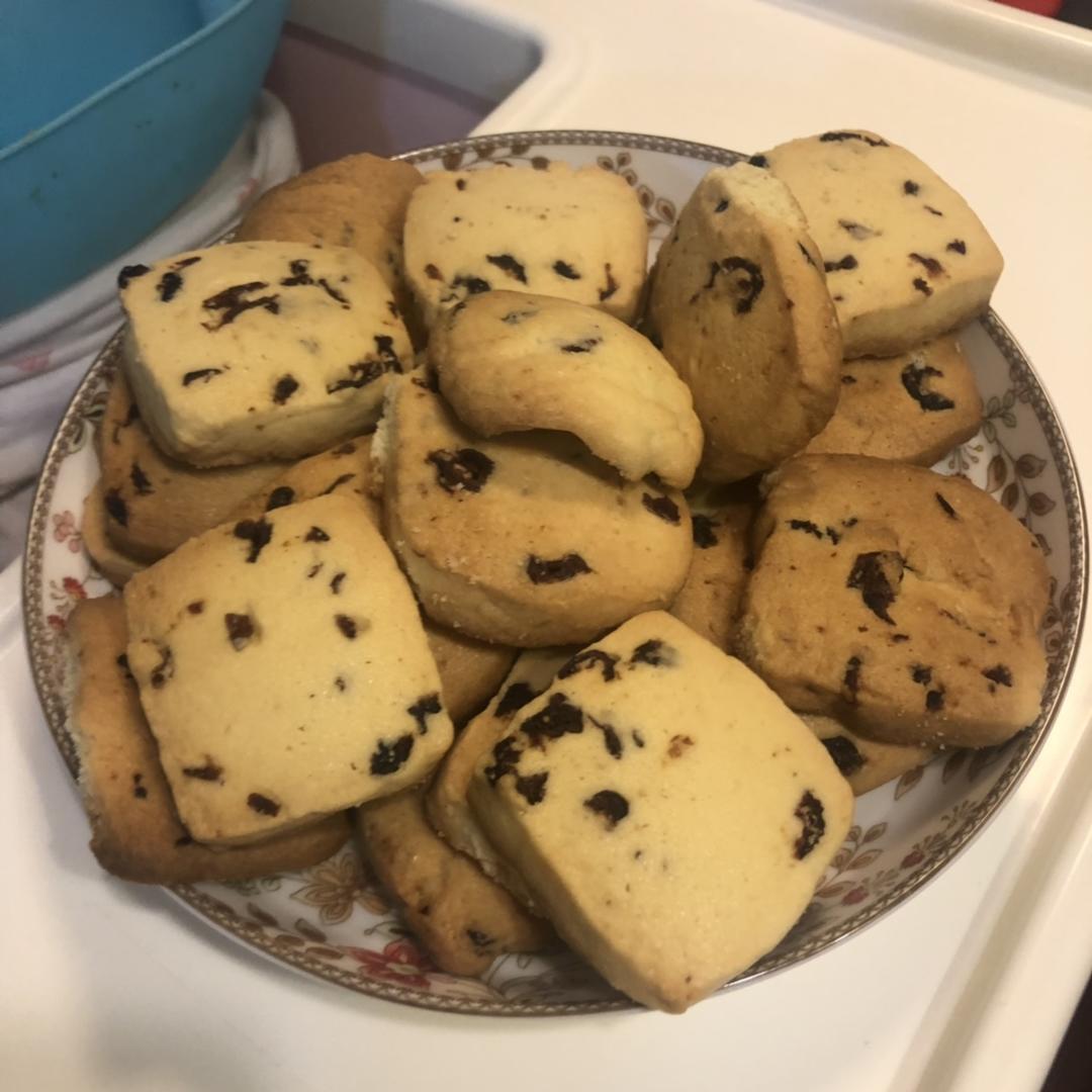 蔓越莓饼干的做法（烤箱做饼干）