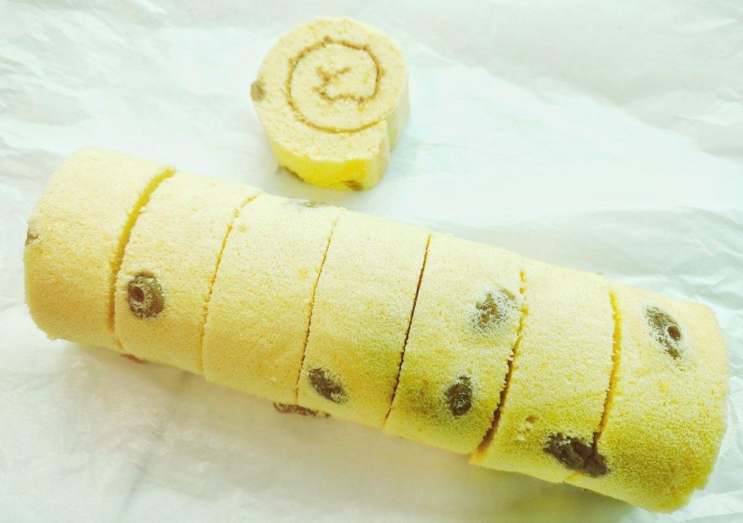 葡萄干蛋糕卷