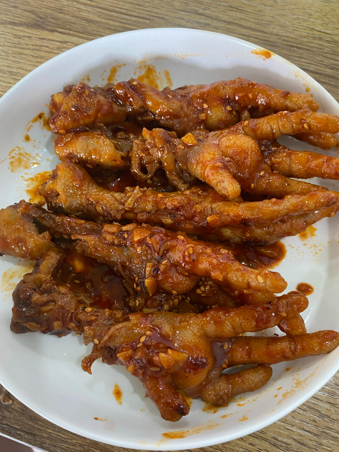韩式辣酱鸡爪