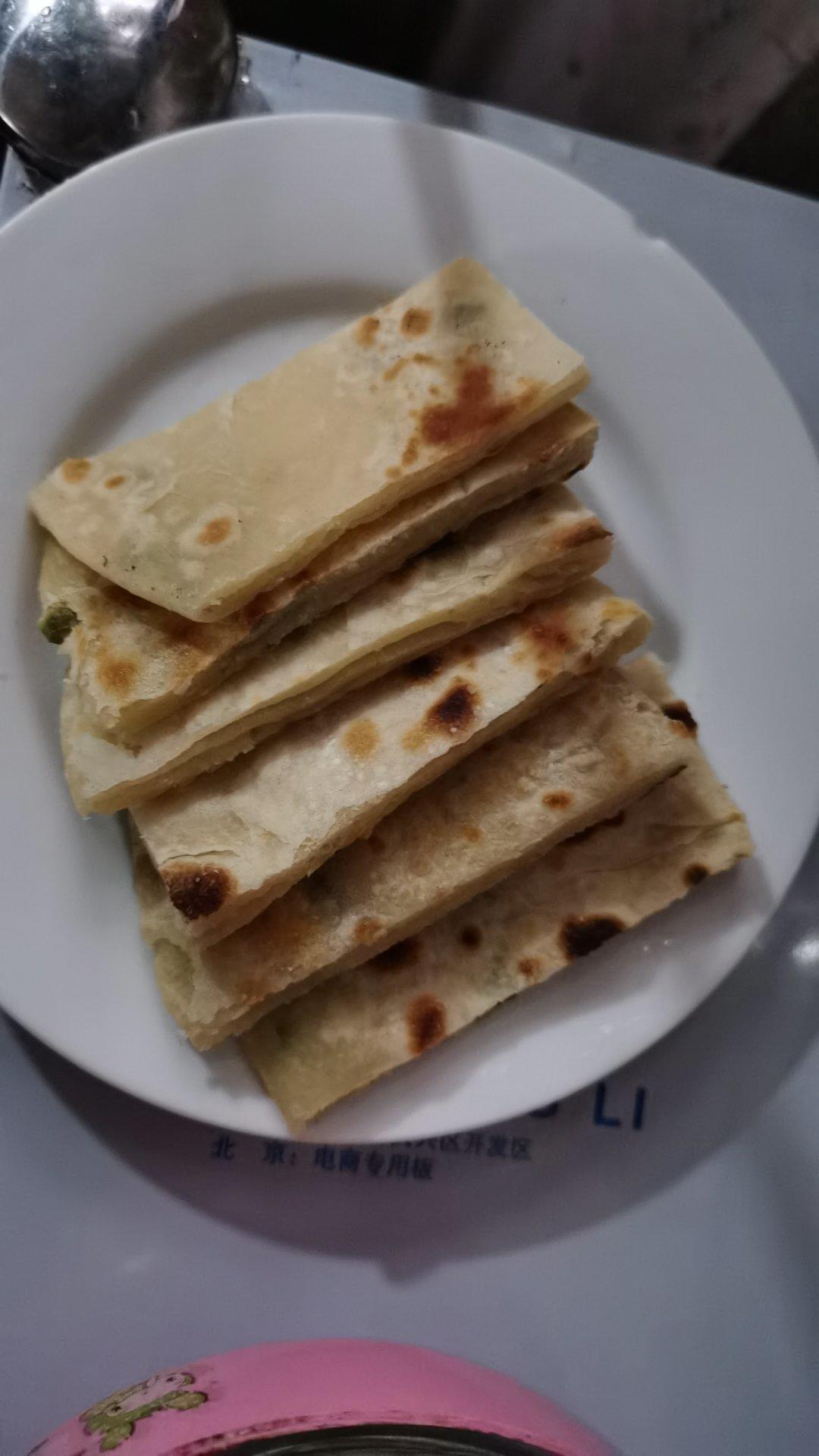 白芷杜若做的黄磊版葱油饼