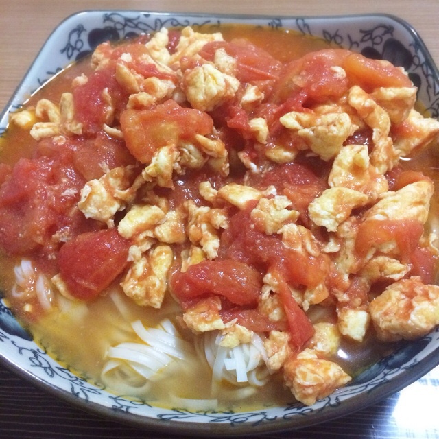 西红柿鸡蛋面