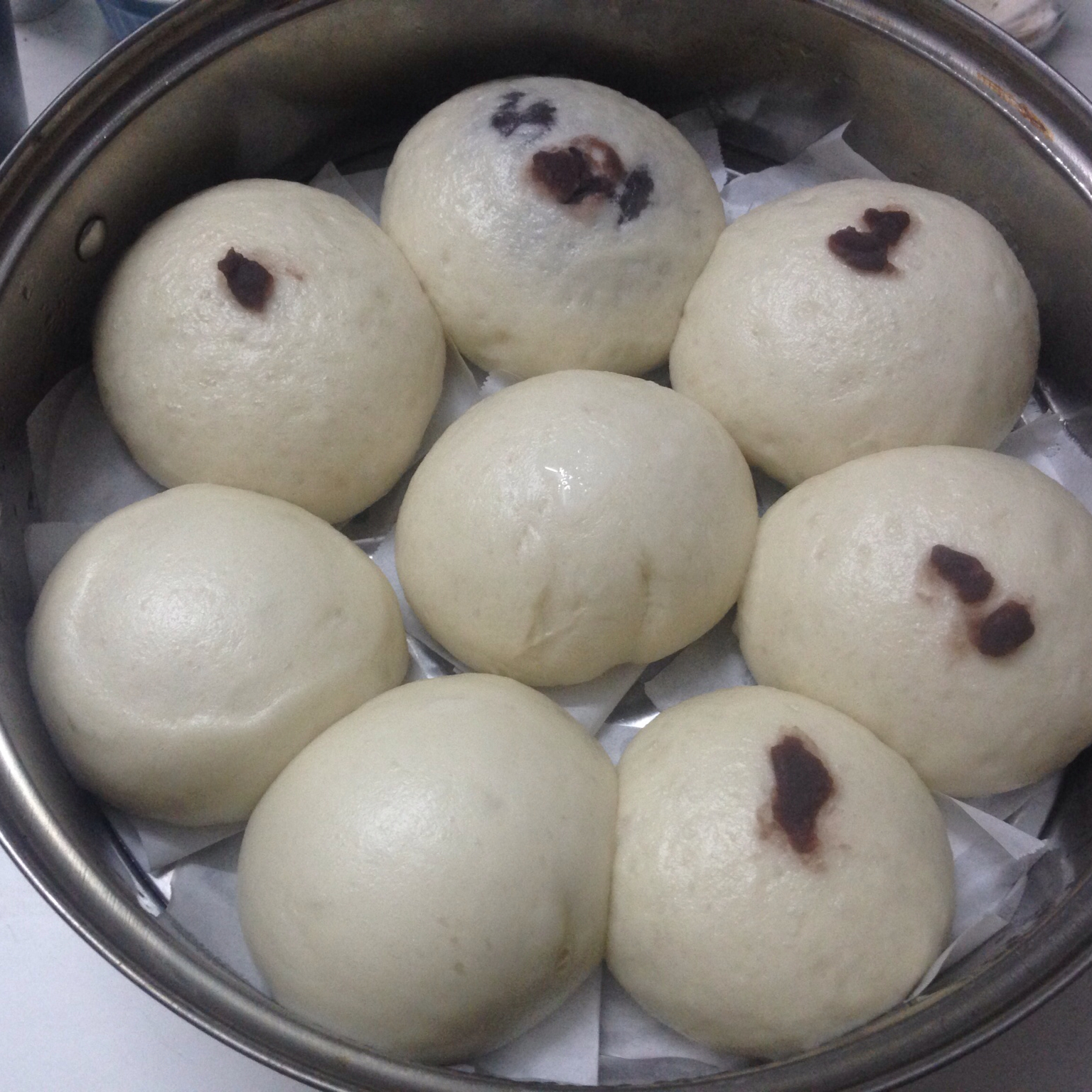 高筋面粉也能做出松软白馒头（酵头法）