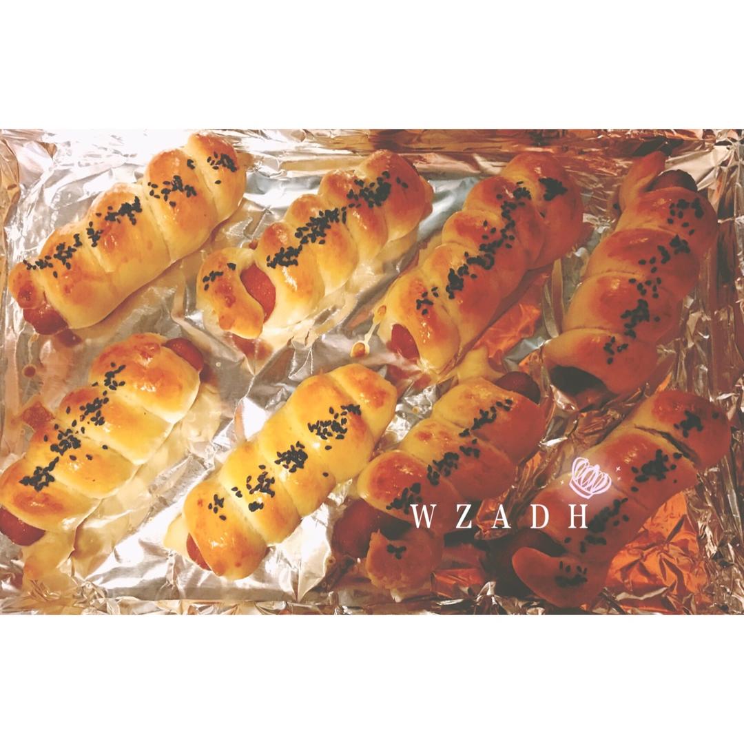 热狗面包卷