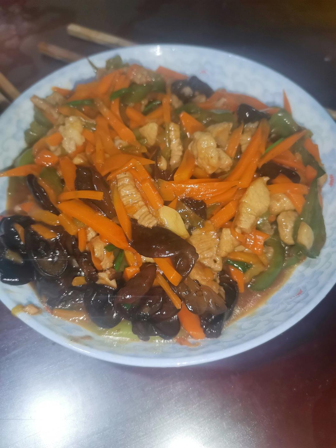 超级下饭鱼香肉丝（不辣版）