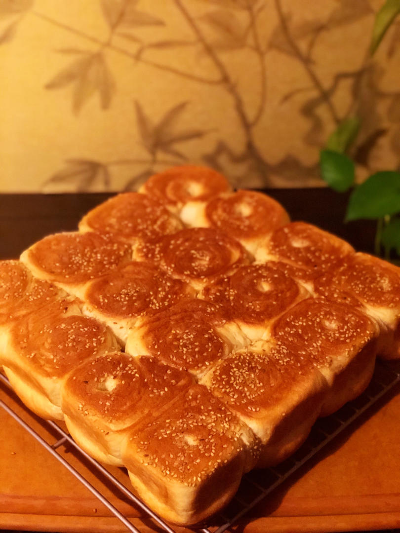香脆柔软的蜂蜜脆底面包