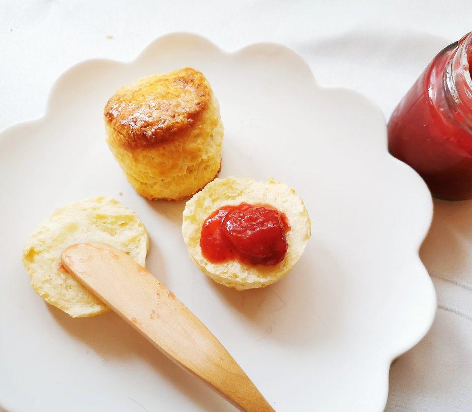 酵母版奶香司康