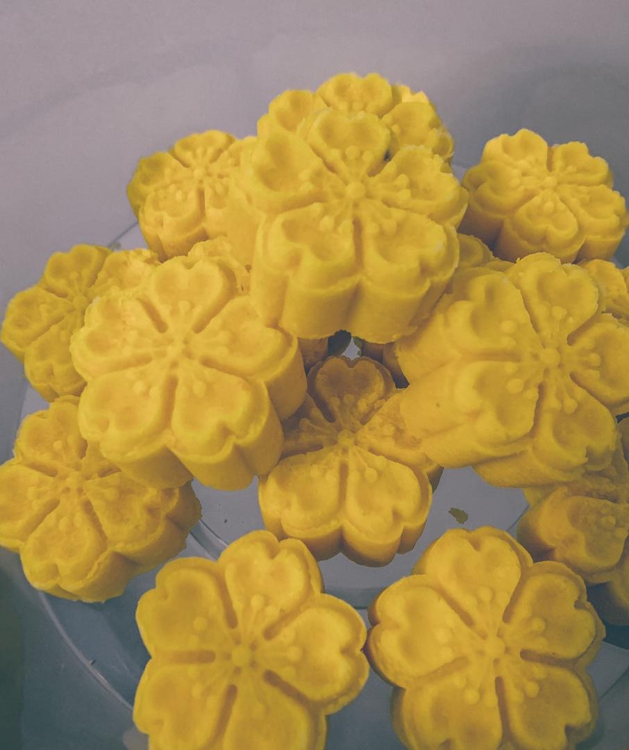 蔓越莓绿豆糕