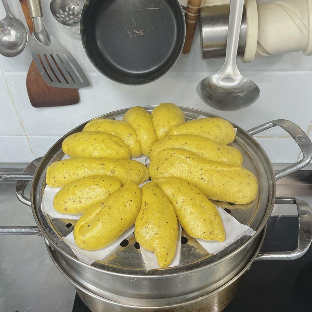 枣泥南瓜馒头