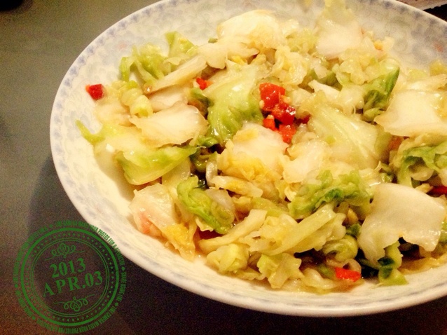 蚝油手撕包菜