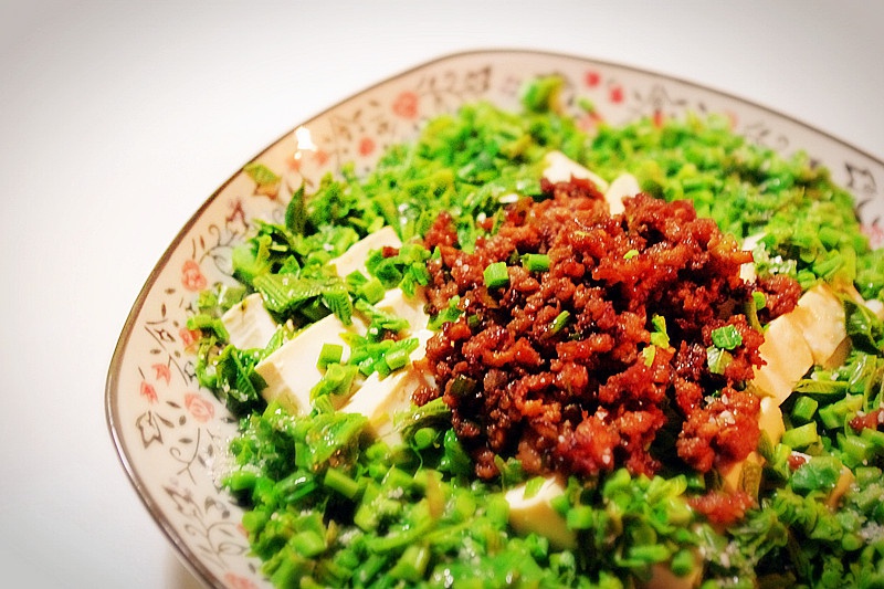 香椿拌豆腐
