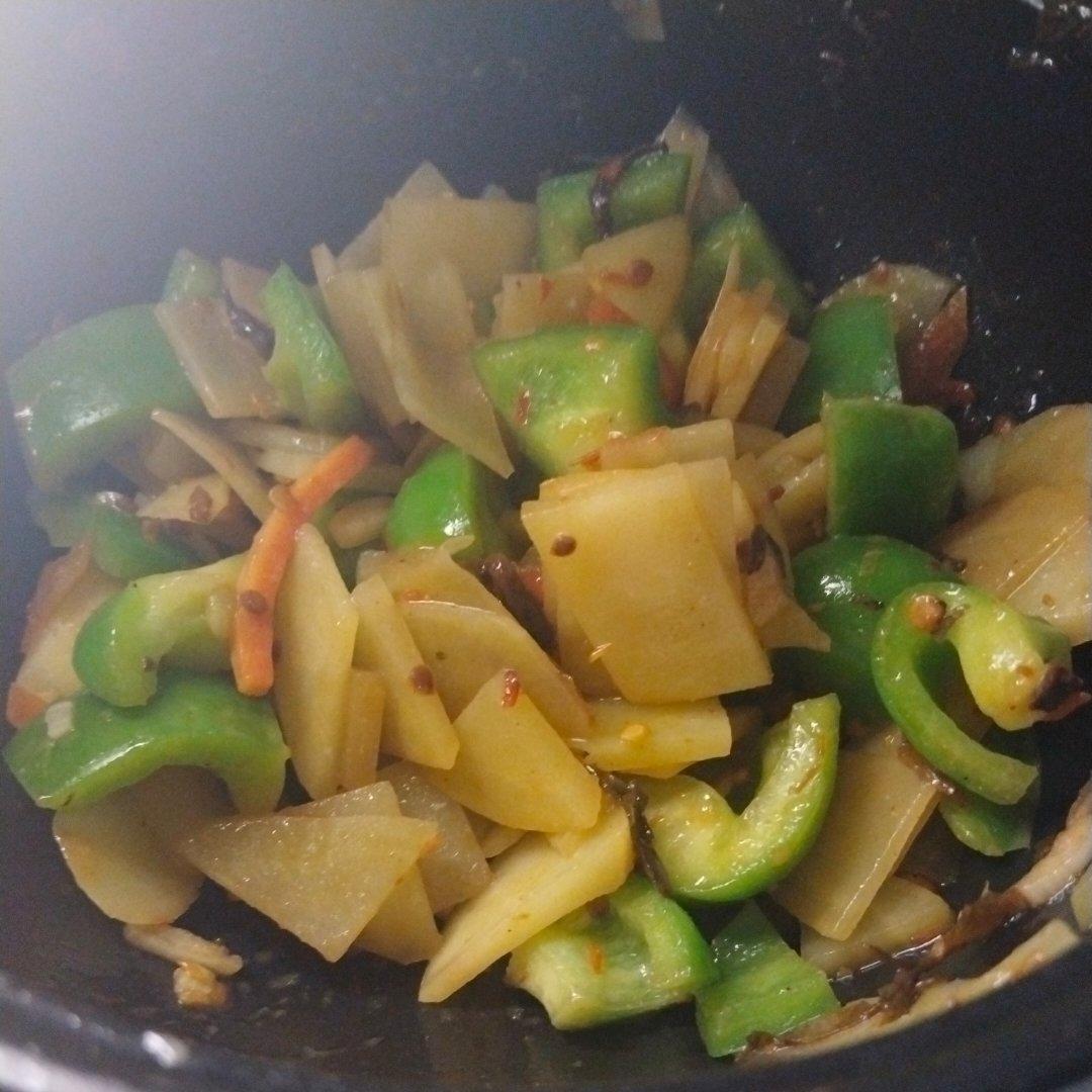 青椒土豆片