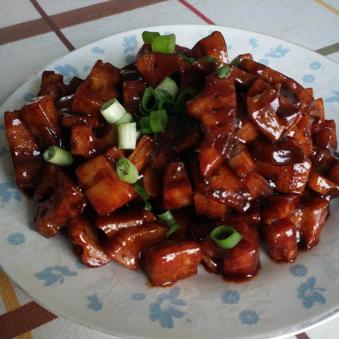 糖醋藕丁