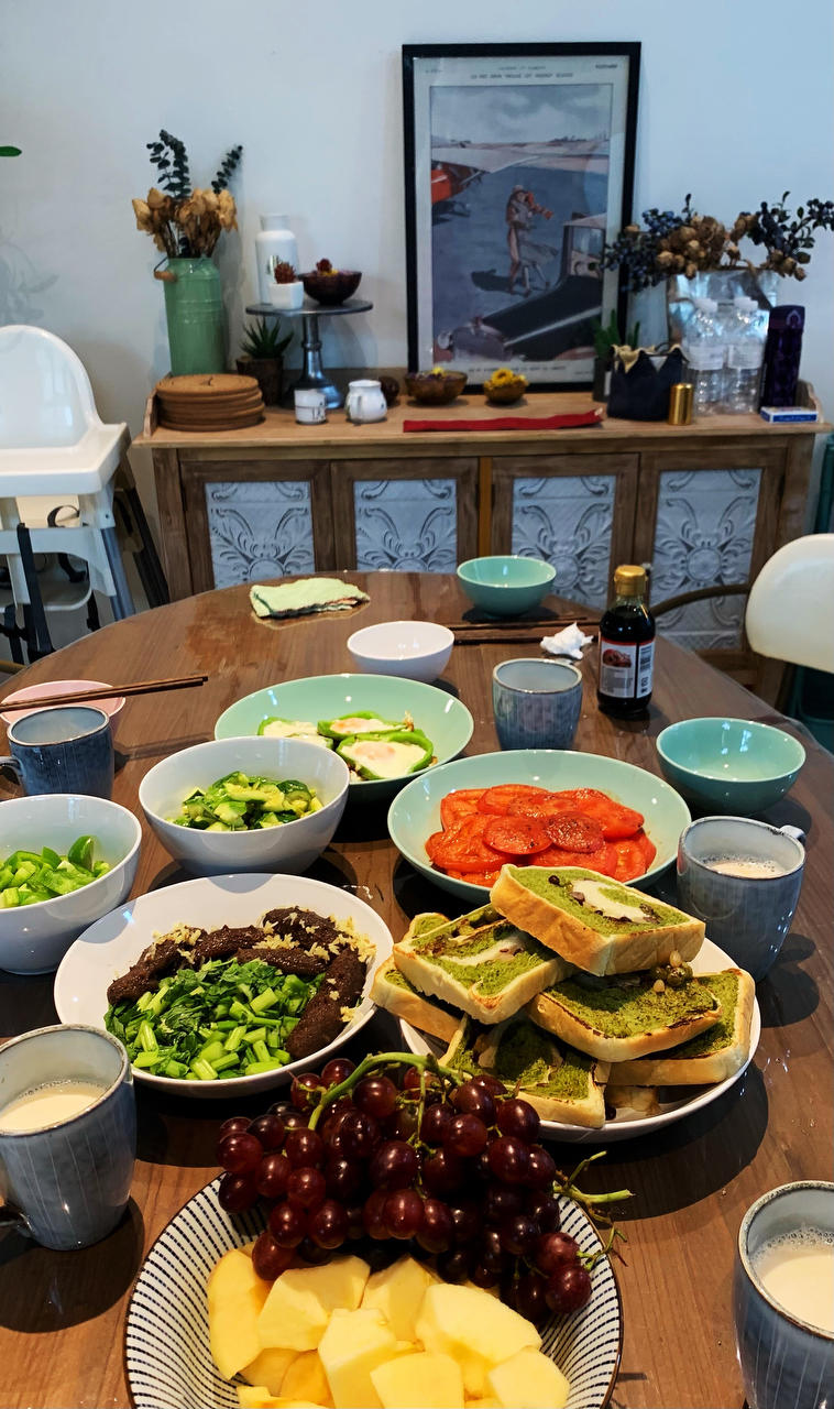波兰种双色玫瑰花酱  吐司